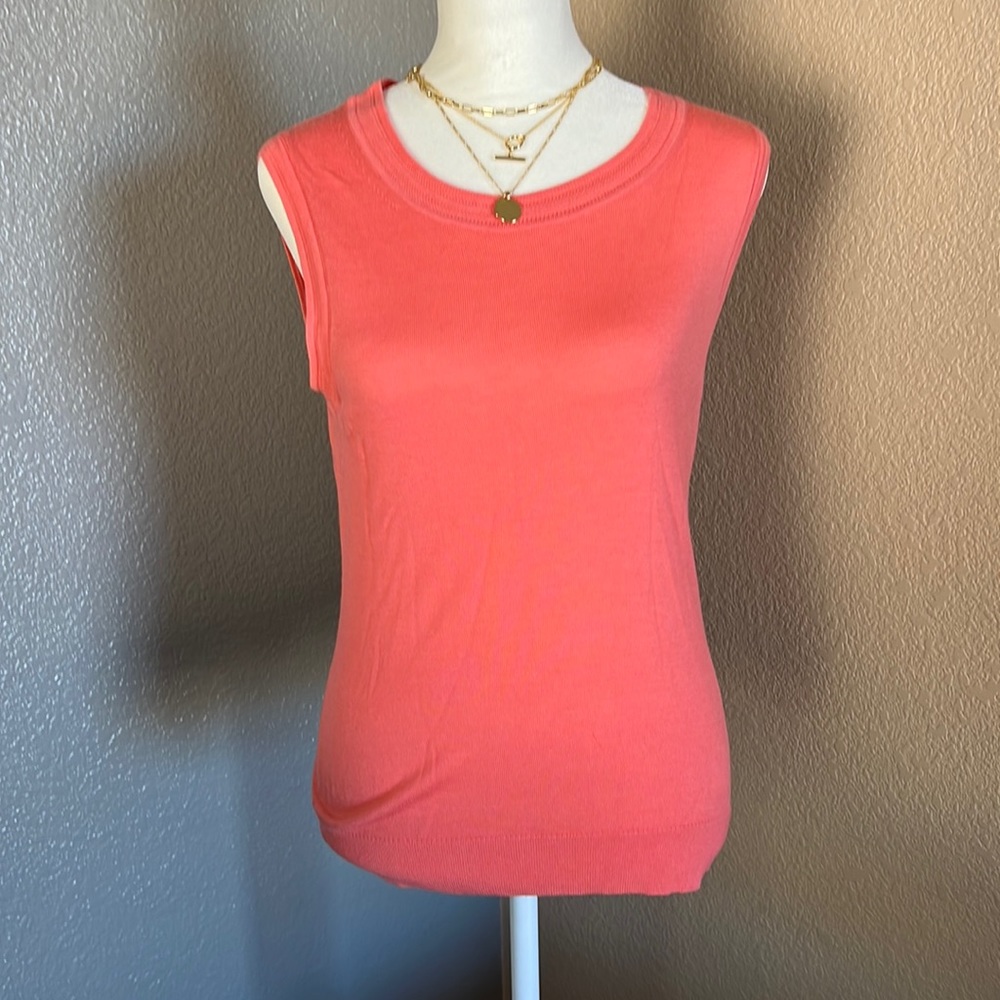 *Banana Republic - Size S - coral color shell blouse